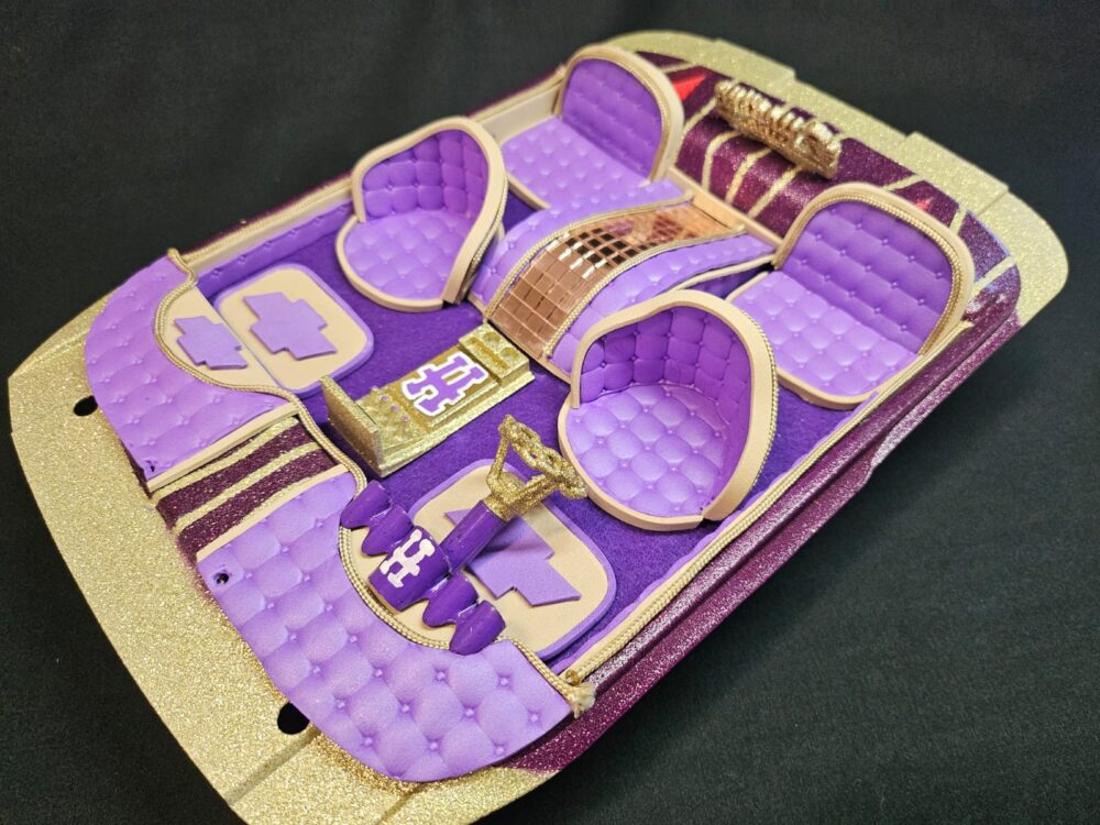 deep purple and gold 59 Impala