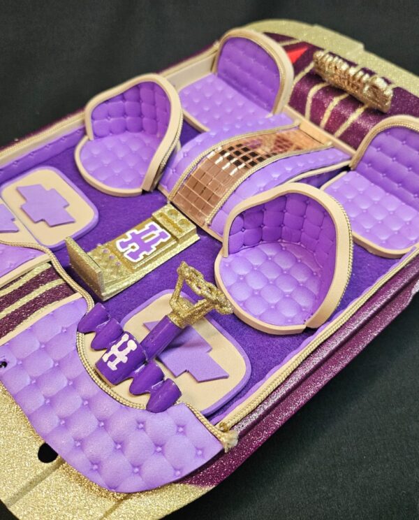 deep purple and gold 59 Impala