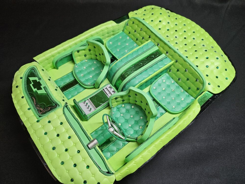 BlazeX Viper Green RC Interior Kit