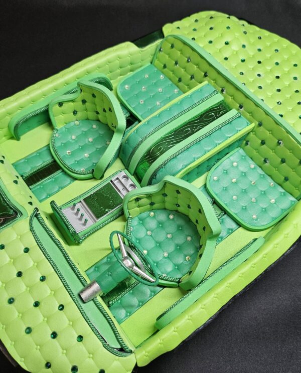 BlazeX Viper Green RC Interior Kit