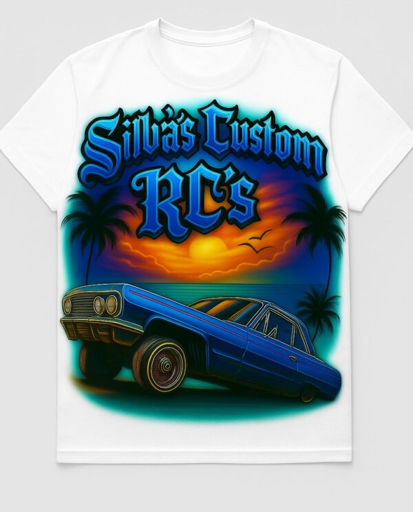 Silva’s Custom RC’s Sunset Lowrider Tee